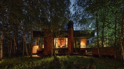 Nature Villa KÄBI is an estonian cabin by b210 Architects