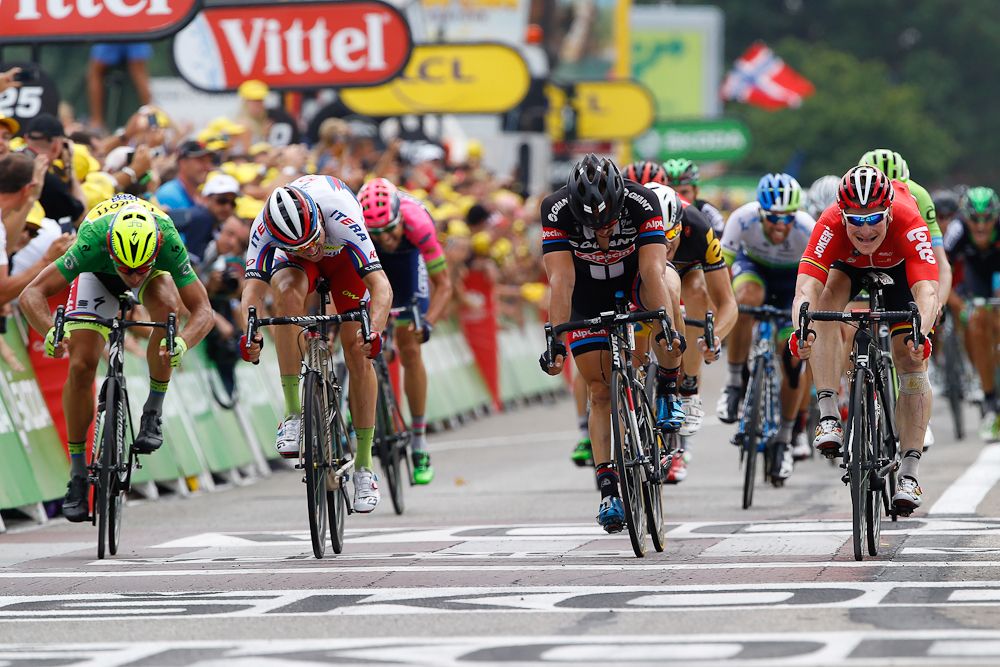 Andre Greipel wins stage 15 of the 2015 Tour de France.