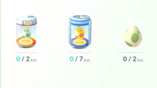 Hatching eggs in Pokemon Go