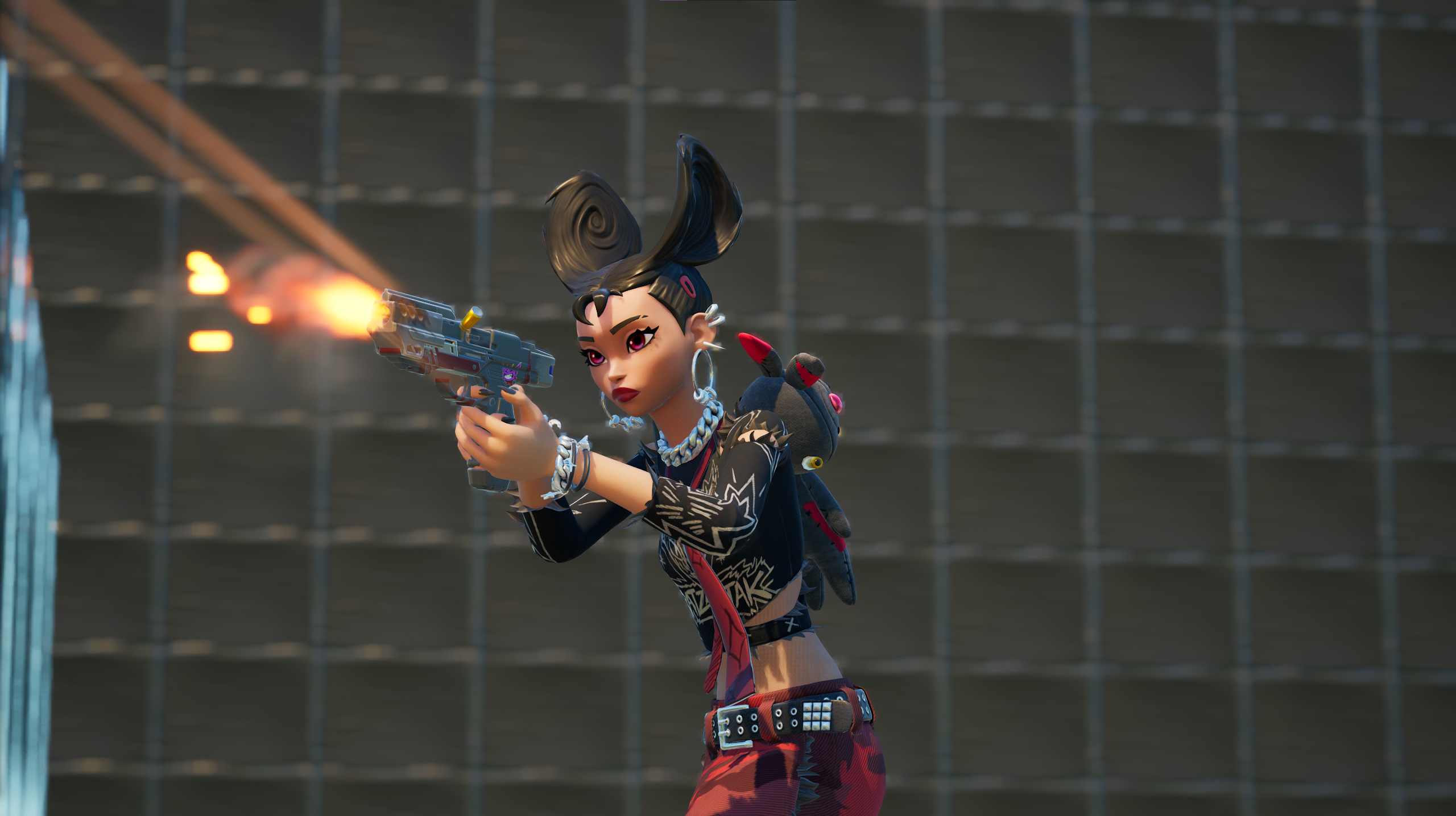 The hyperburst pistol in Fortnite