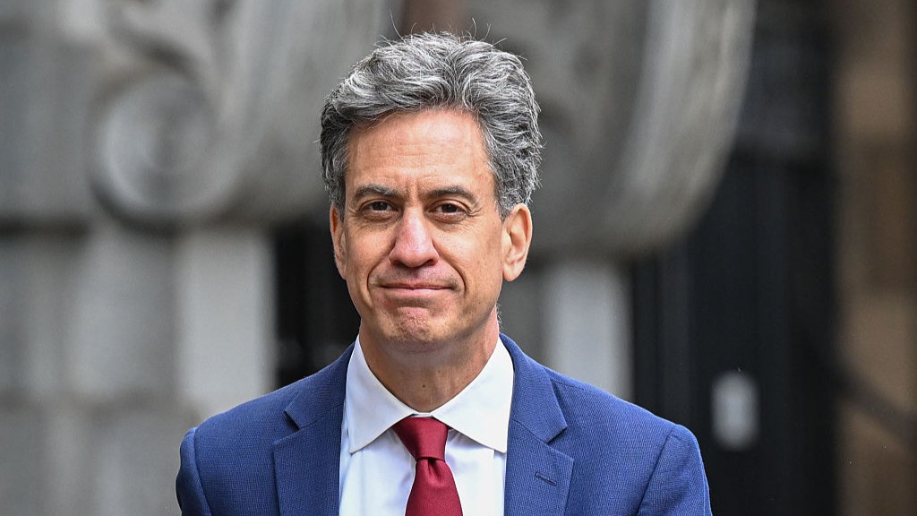 UK Secretary of State for Energy Security and Net Zero Ed Miliband