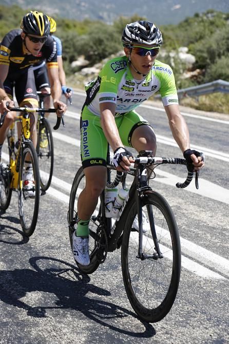 Enrico Barbin (Bardiani - CSF) 10th place during Stage 3 Tour of Turkey
