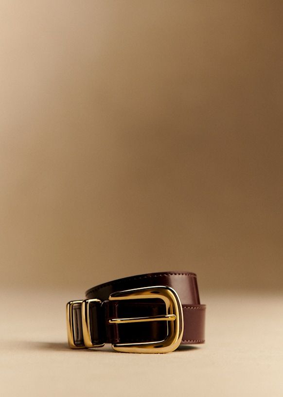 Oria Belt - Choco Smooth - Bovine Leather - Sézane