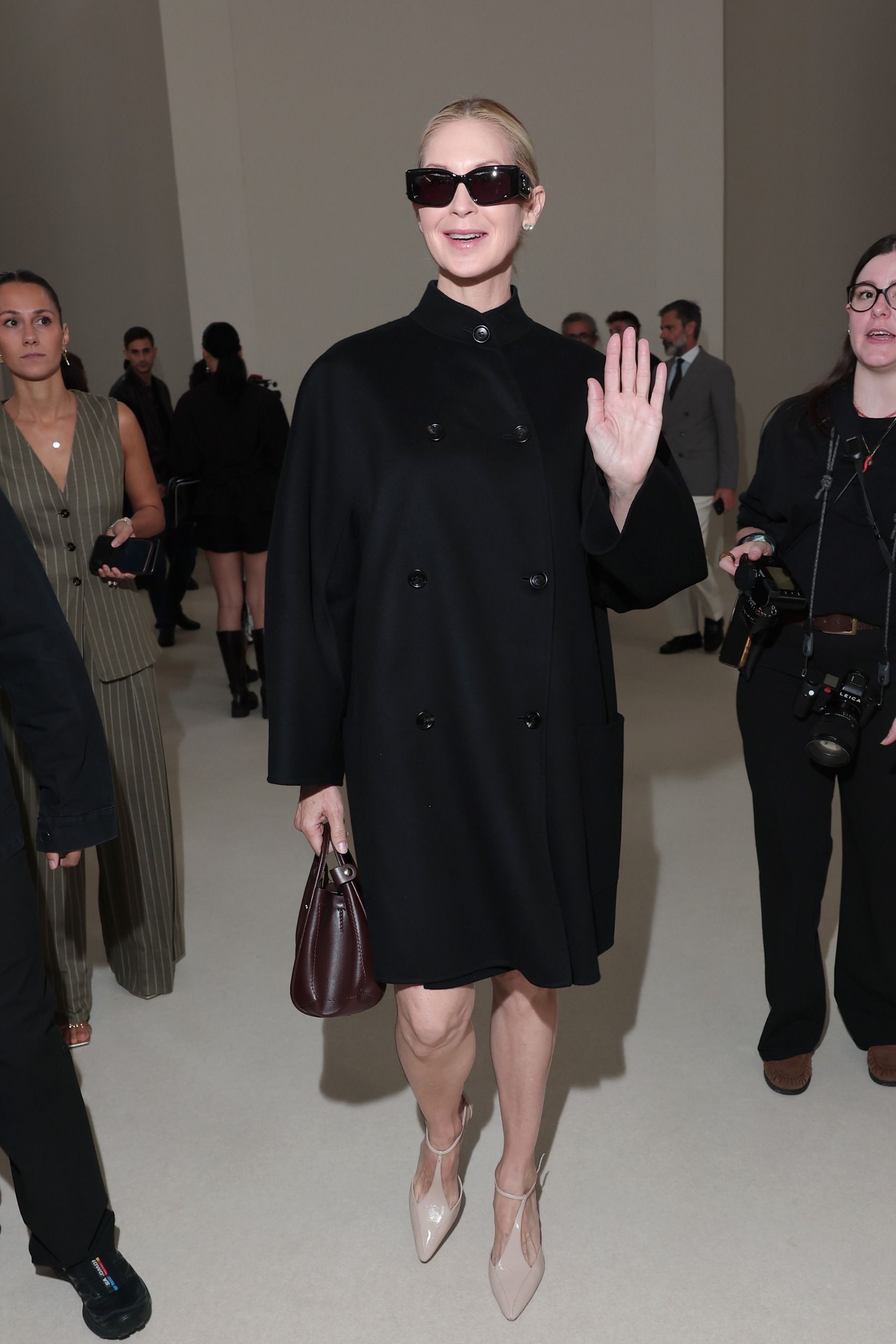 'Gossip Girl's Leighton Meester and Kelly Rutherford reunited at Max Mara's Milan Fashion Week show