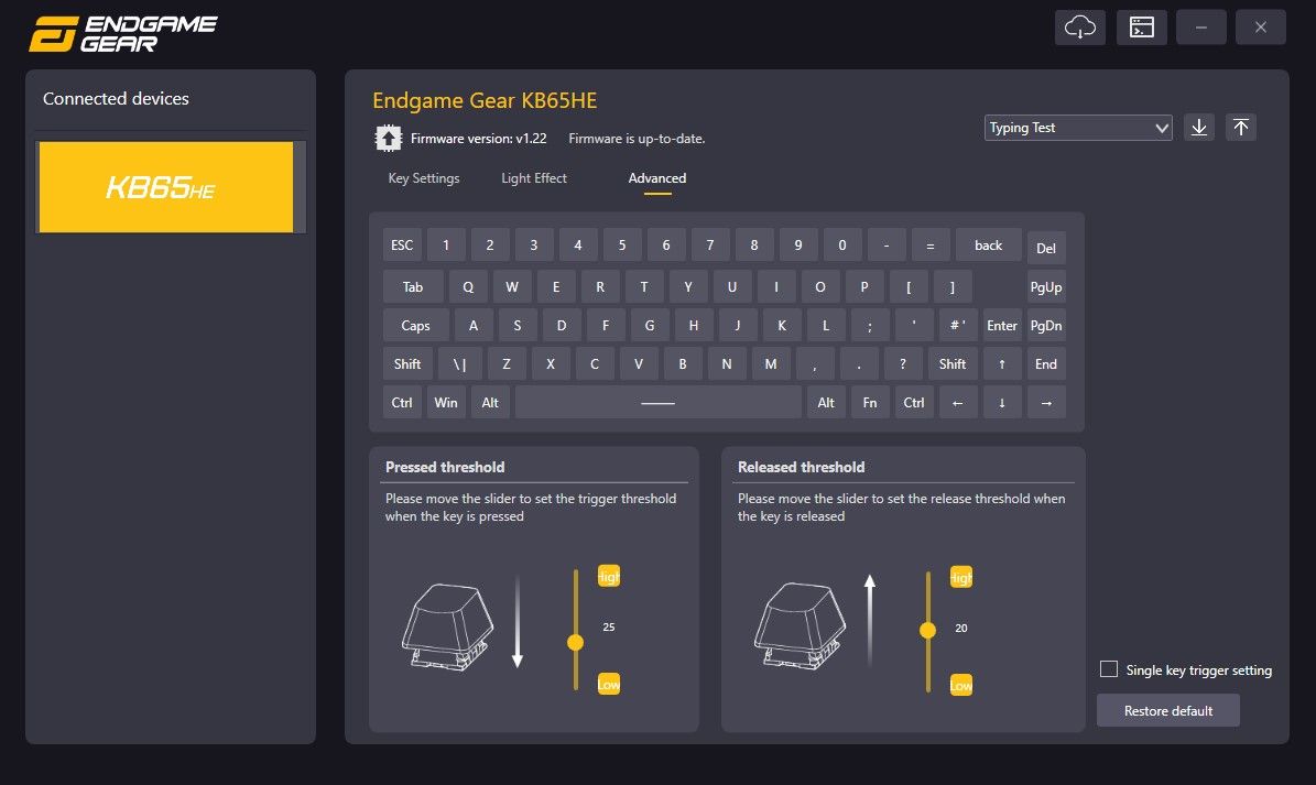 Endgame Gear KB65HE