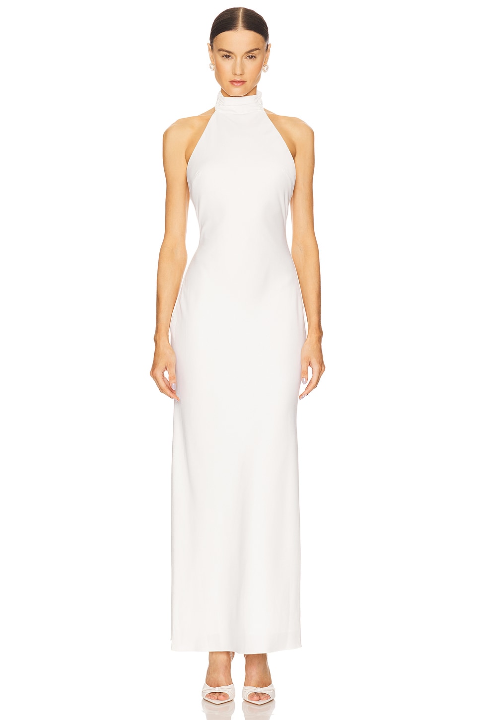 X Revolve Evianna Satin Gown