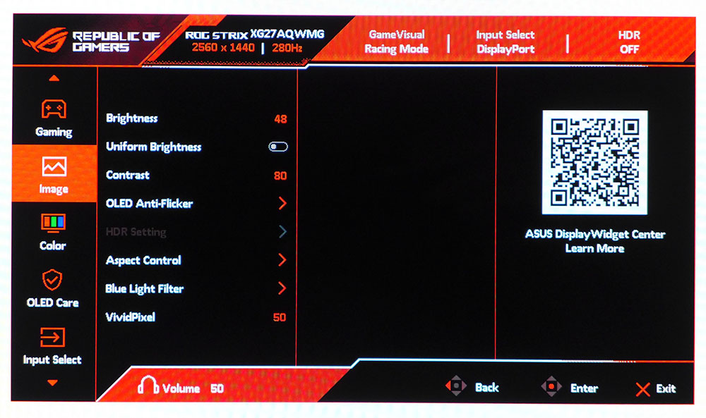 Asus ROG Strix XG27AQWMG