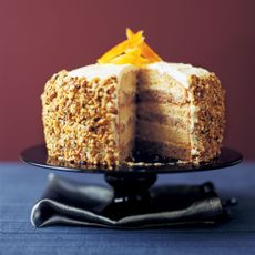 Orange and Walnut Layer Cake recipe-cake recipes-recipe ideas-new recipes-woman and home