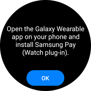 Install Watch plug-in prompt on Galaxy Watch 5