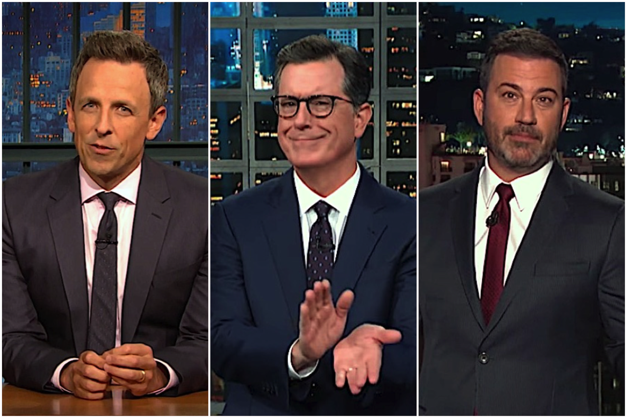 Late night hosts have 1 last question about Bolton&amp;#039;s ouster