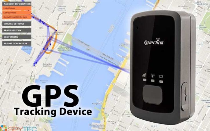 Spy Tec STI_GL300 image: From the web portal, you can view the device&rsquo;s current location, its recent history as well as other features and settings.