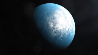 An artist's depiction of the planet TOI 700 d.