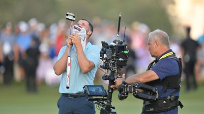 Wyndham Clark after his win in the 2023 US Open