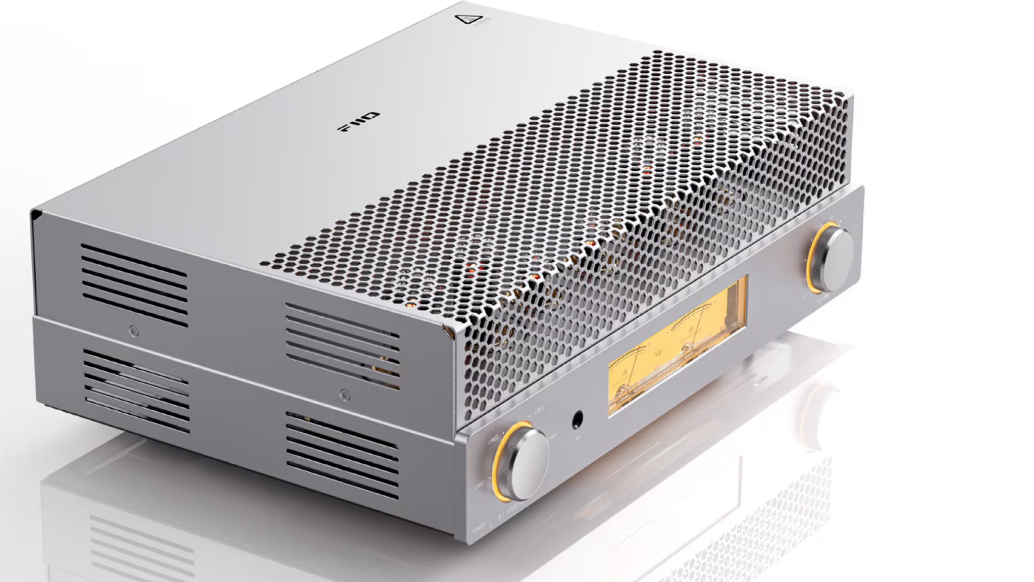 Product shot of the FiiO EA13 amplifier on a white background