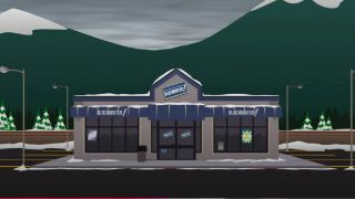 A blockbuster in South Park.