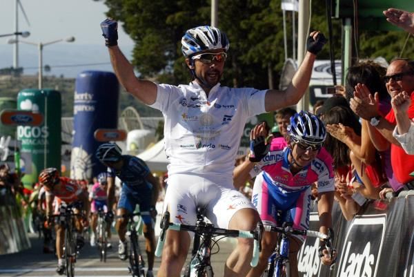 Candido Barbosa takes his second stage win.