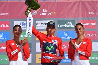 Nairo Quintana (Movistar) holds onto this lead after stage 17 Vuelta a Espana