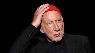 Pete Townshend speaks onstage during The 77th Annual Tony Awards at David H. Koch Theater at Lincoln Center on June 16, 2024 in New York City