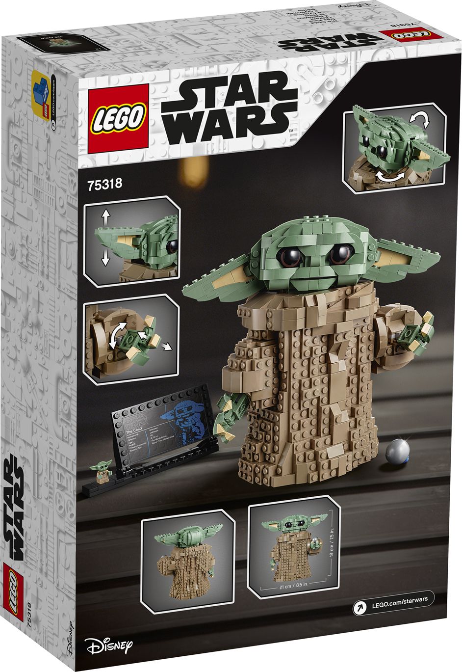 Lego's The Child set will let you build your own Baby Yoda from "The Mandalorian" TV series on Disney Plus.