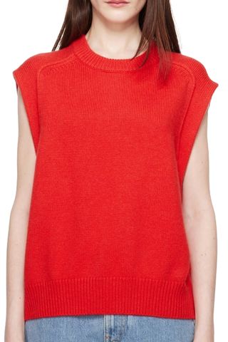 Red Mari Vest