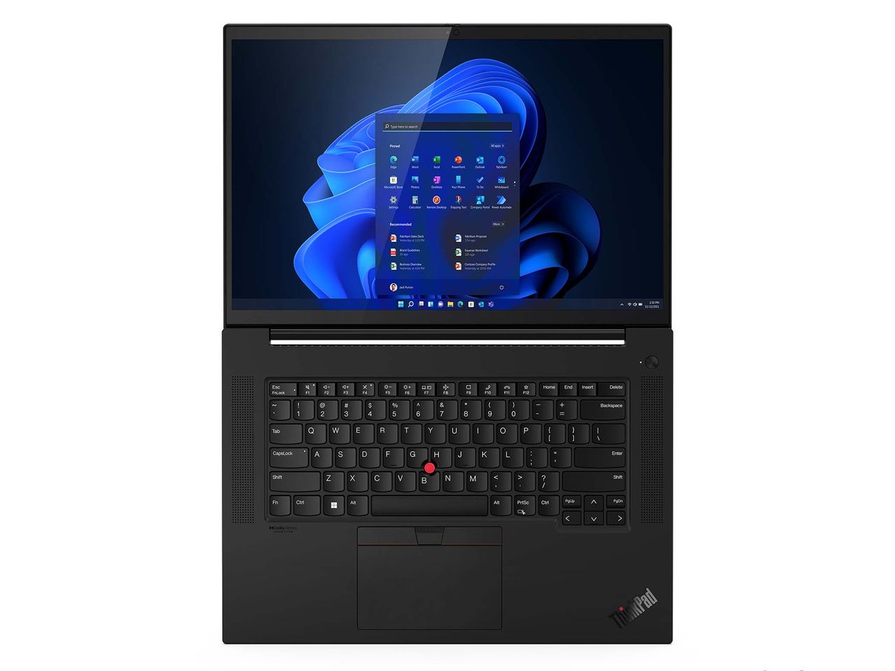 Lenovo Thinkpad X1 Extreme Gen5 Press
