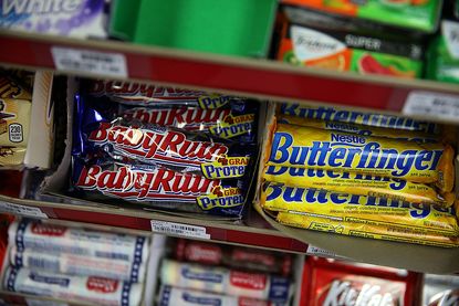 Candy makers are teaming up to reduce calories.