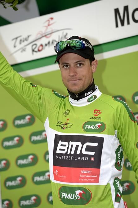 Martin Kohler (BMC) in the points jersey