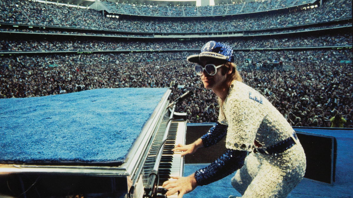 Elton John’s Live Aid and Dodger Stadium grand piano sells for $915,000