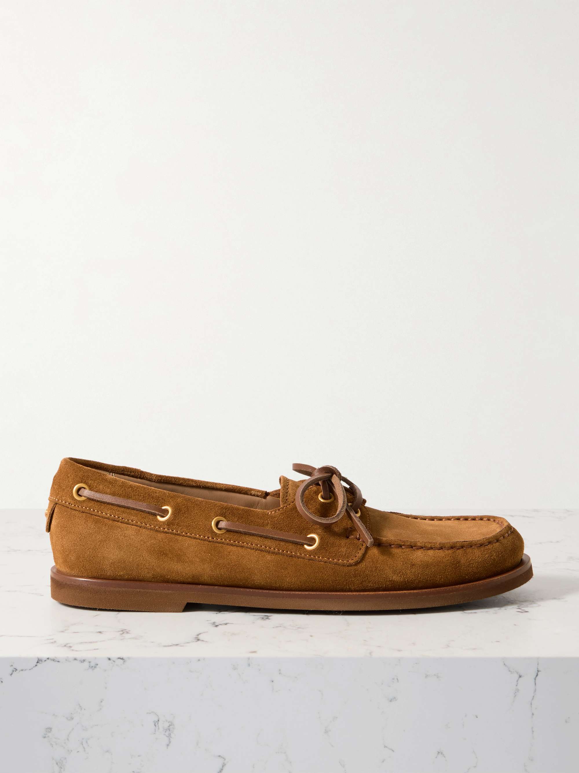Vand&amp;eacute;e Suede Boat Shoes