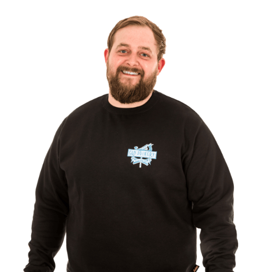 Portrait photo of Guy Davies, owner and joiner at GLD Joinery