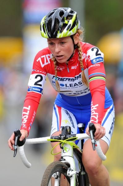 Daphny van Den Brand of the Netherlands finished second