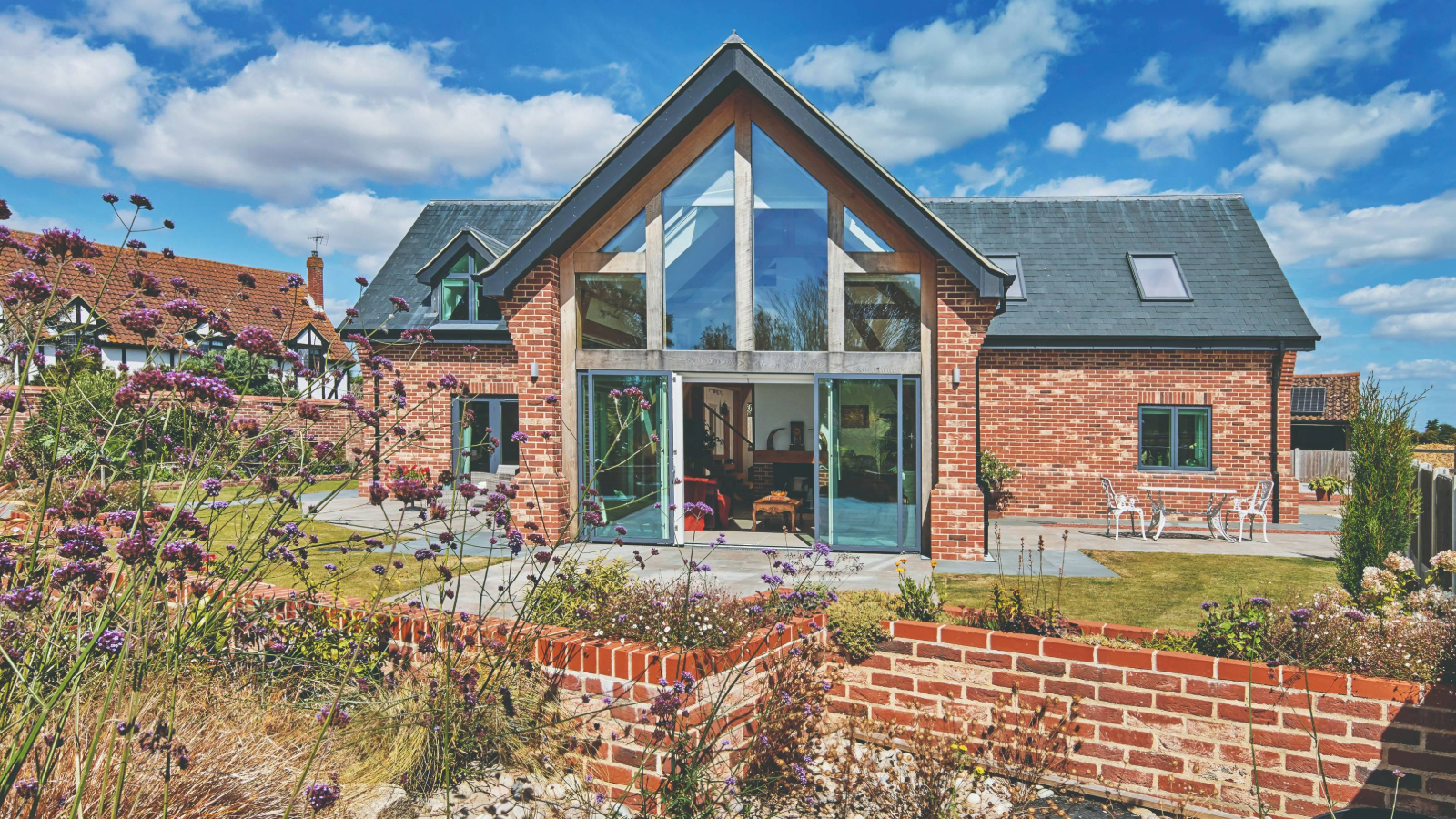 Couple build dream oak-frame house that's completely self-sufficient