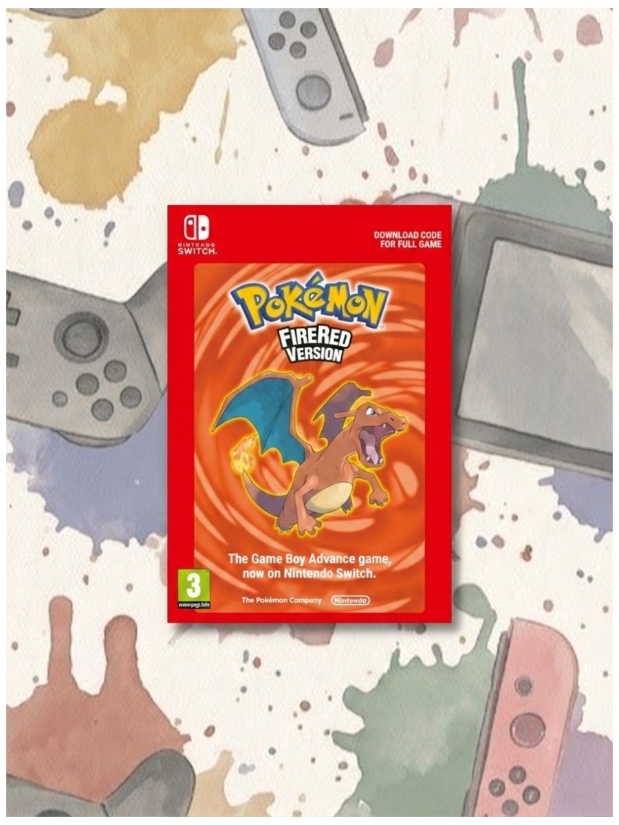 Pokémon games on a colorful Switch 2 background