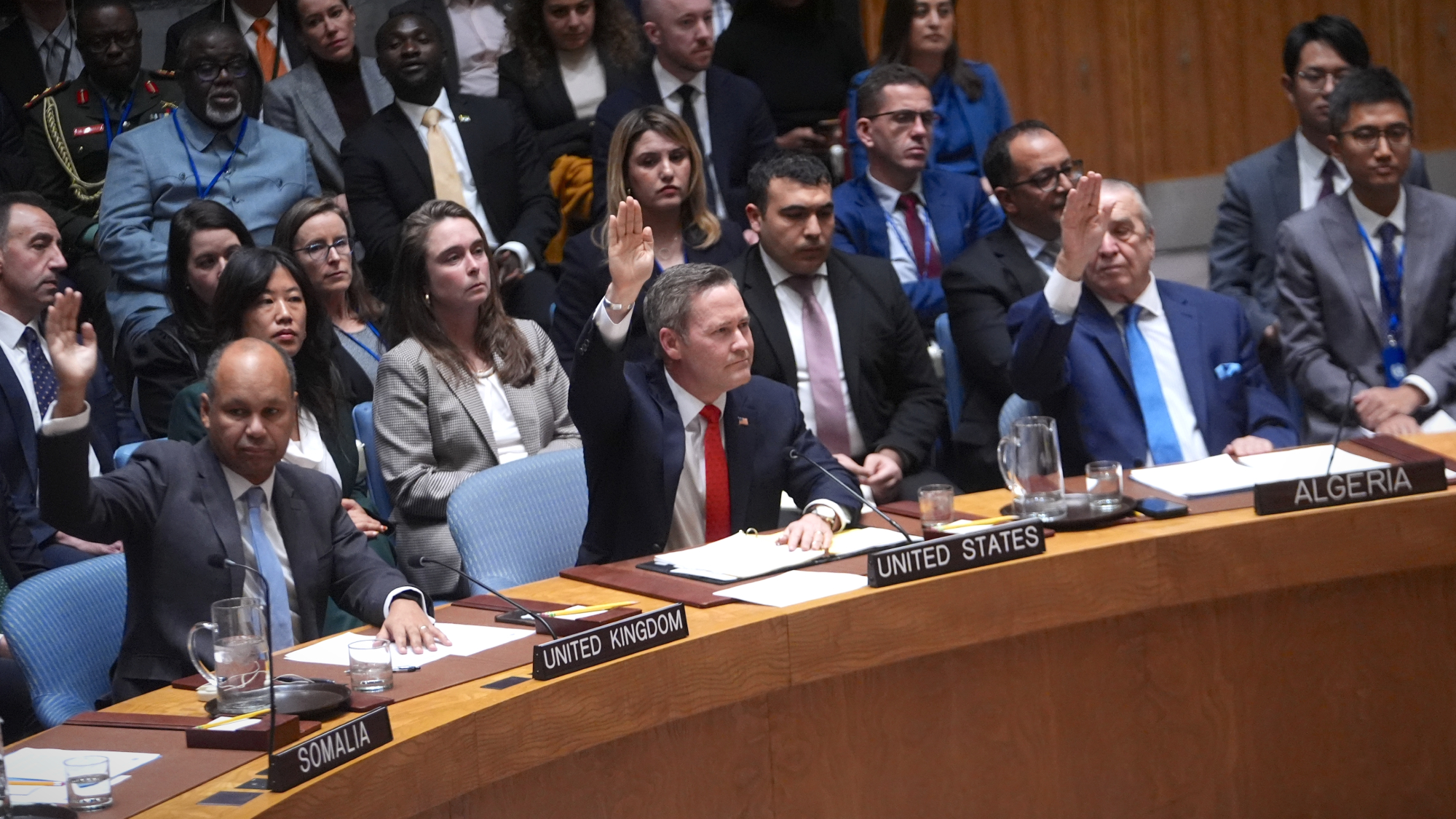 U.N. Security Council approves U.S. Gaza peace plan