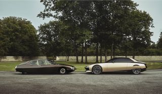 The original Citroën SM lines up with the new SM Tribute