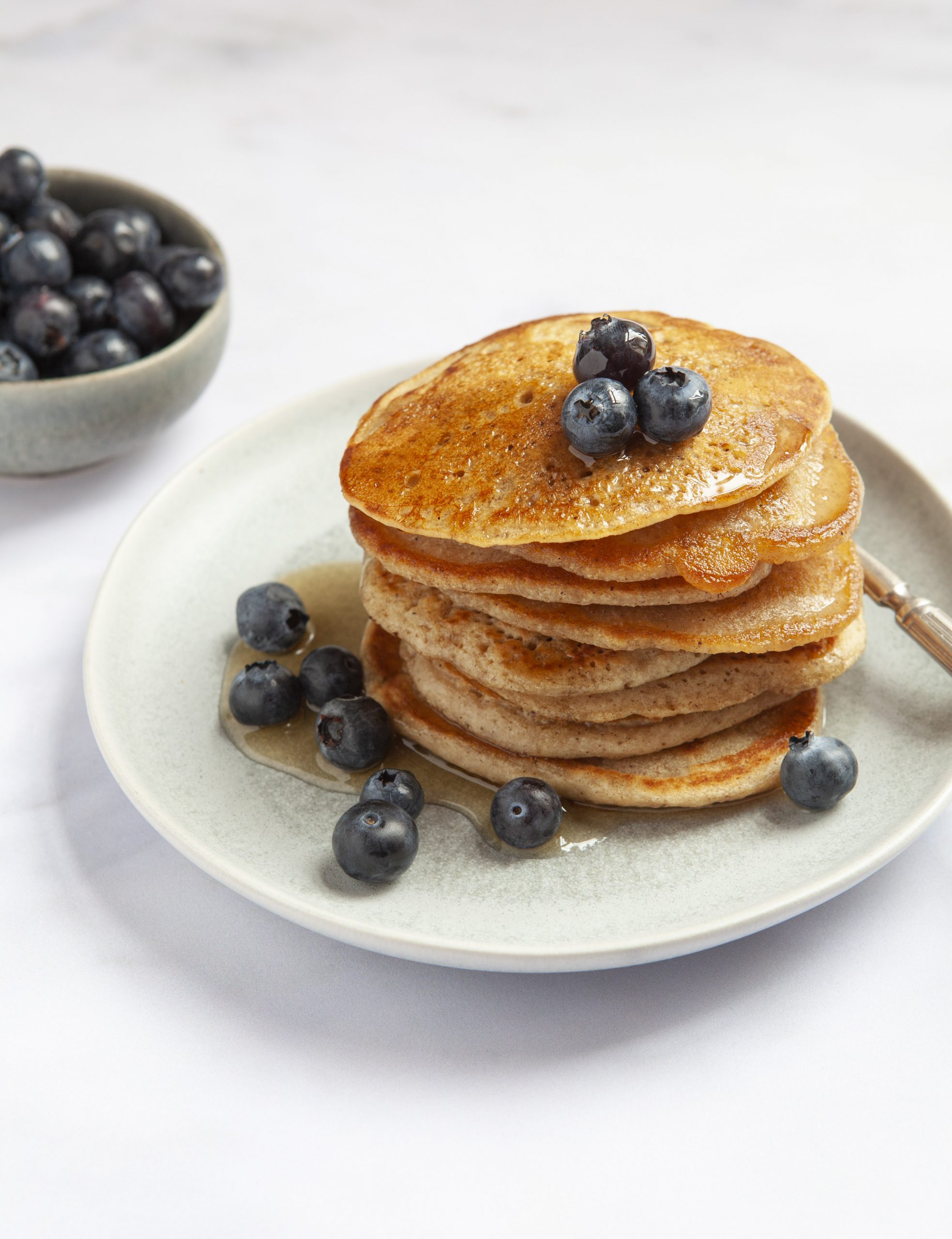 Savoury American Pancakes with Sausage - Recipes - Hairy Bikers