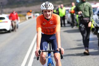 Jack Ward (Team Brennan p/b/ TP 32) at the Tour of Tasmania, the third round of the 2025 ProVelo Super League