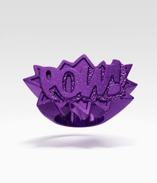 purple pow ring as NFT jewellery
