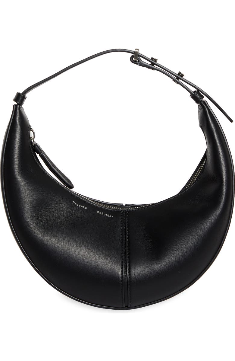 Mini Slide Leather Top Handle Bag