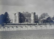 Ruperra Castle as it appeared in its 1930s heyday.