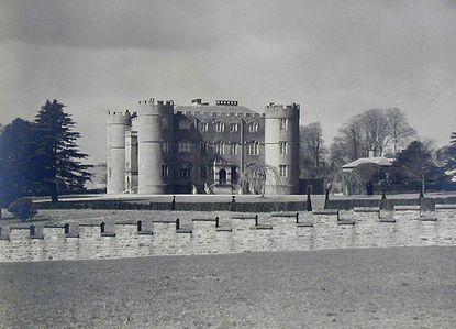 Ruperra Castle as it appeared in its 1930s heyday.