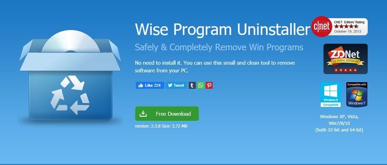 Wise Program Uninstaller 3.1.4.256 downloading