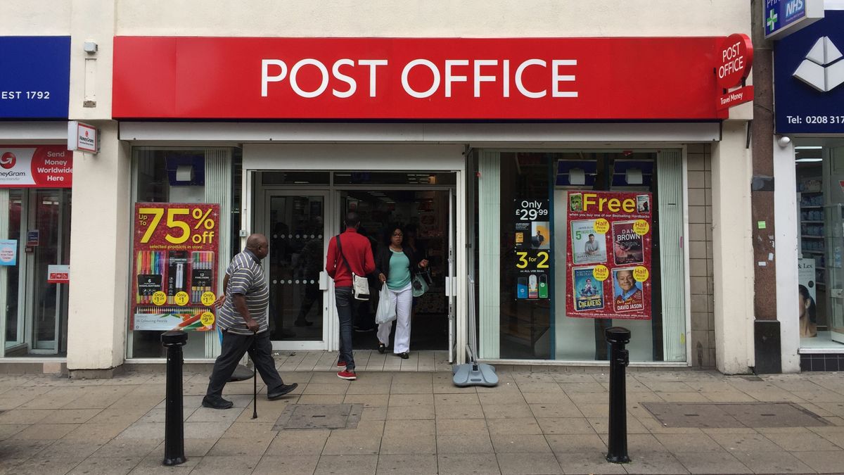 The exterior of the post office on October 14th, 2017, in London, England, UK