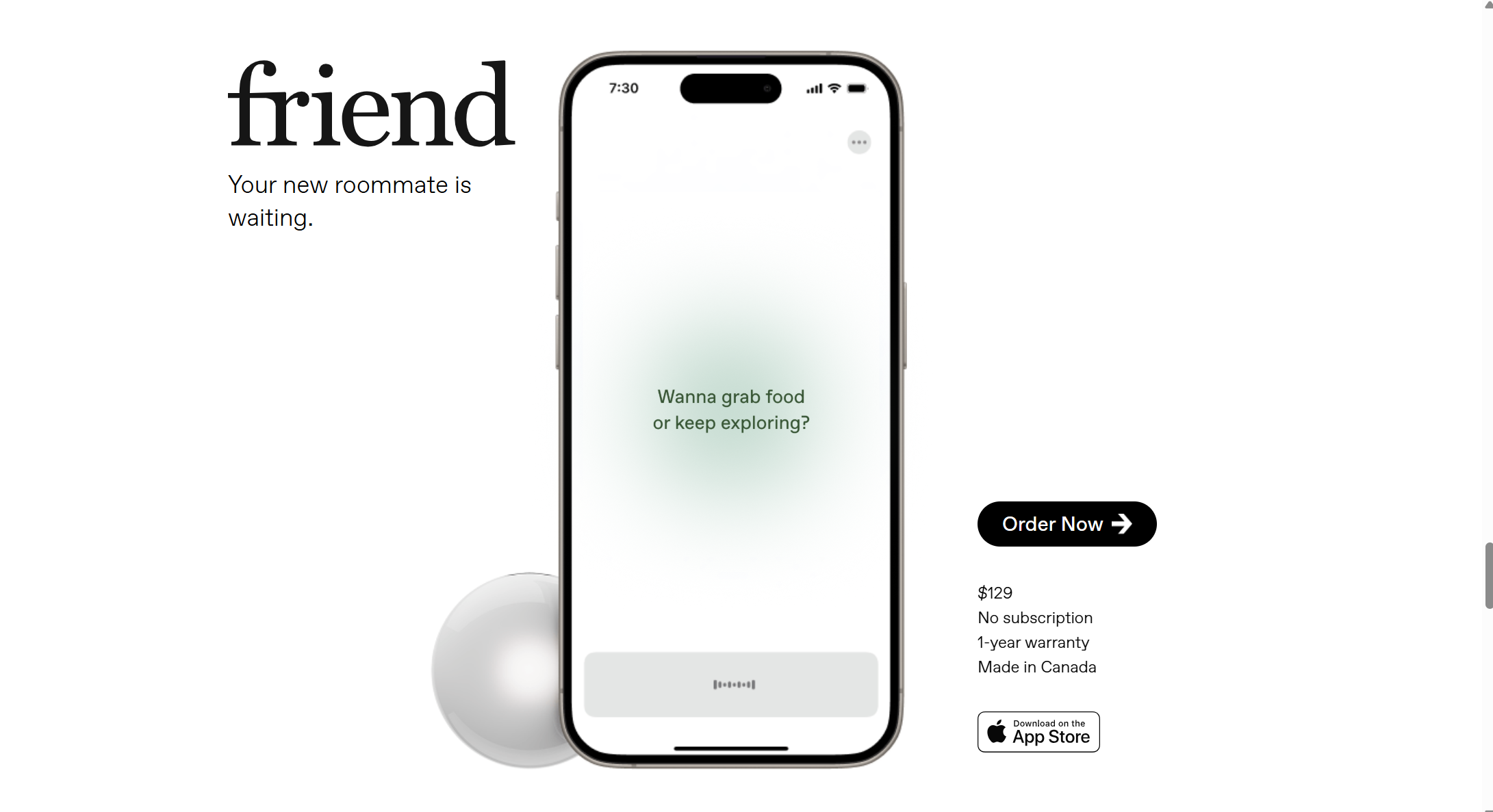 Friend AI screenshot