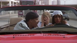 Murray yelling at Dionne in the car in Clueless