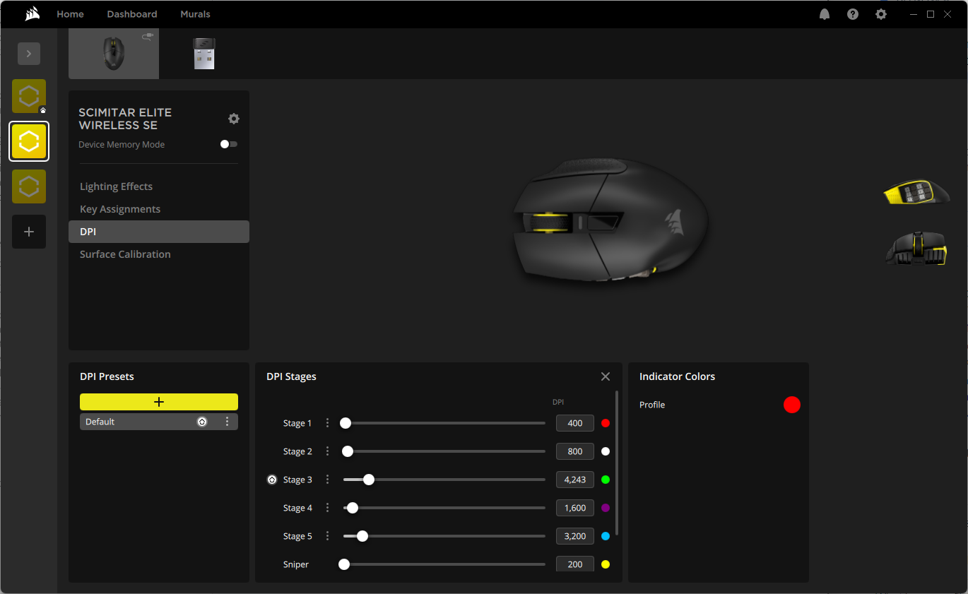 Corsair Scimitar Elite SE Wireless