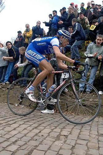 Filippo Pozzato (Quick.Step) did a good job for the team