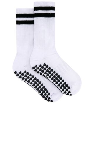 Striped Tube Grip Sock