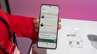 Moto AI features demonstrated on a phone