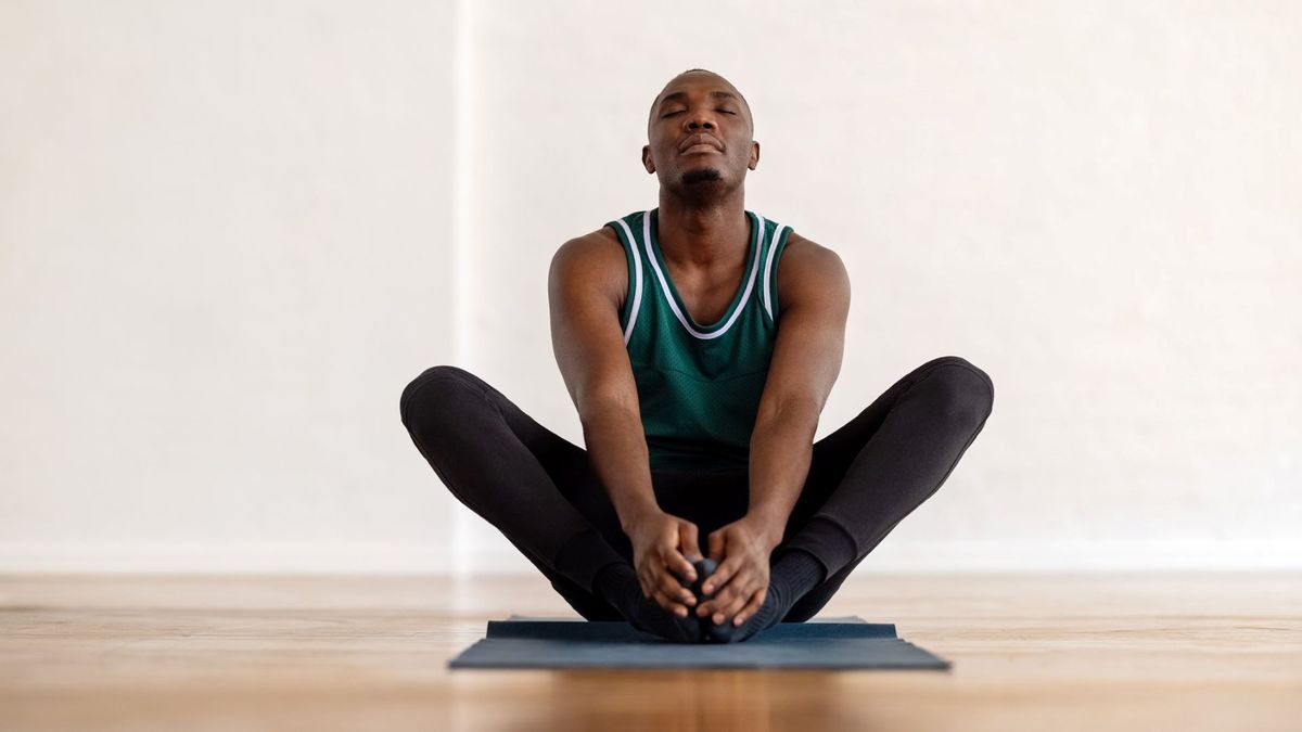 Don't put your yoga mat directly on the carpet.